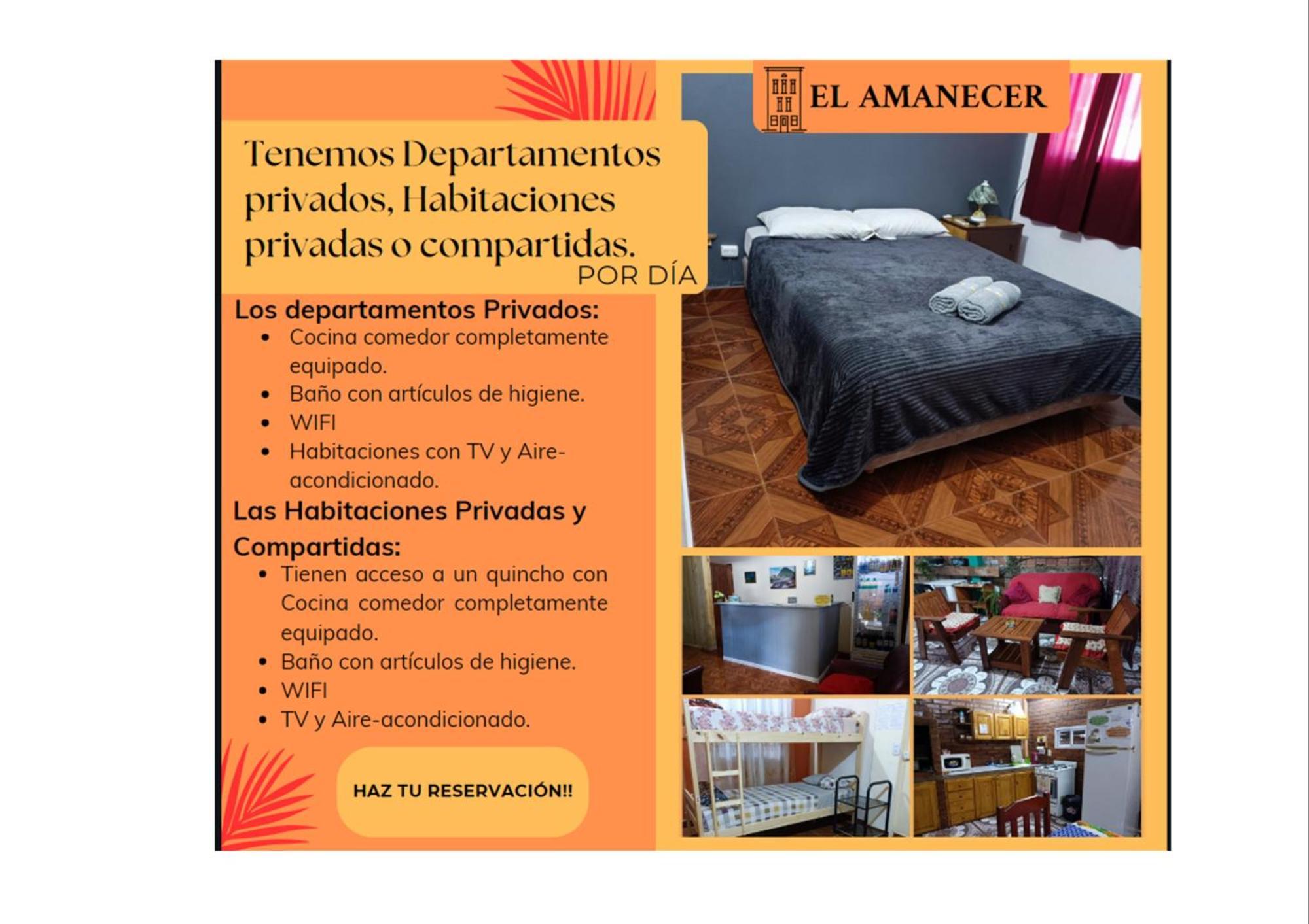 Hostel El Amanecer Puerto Iguazú Esterno foto